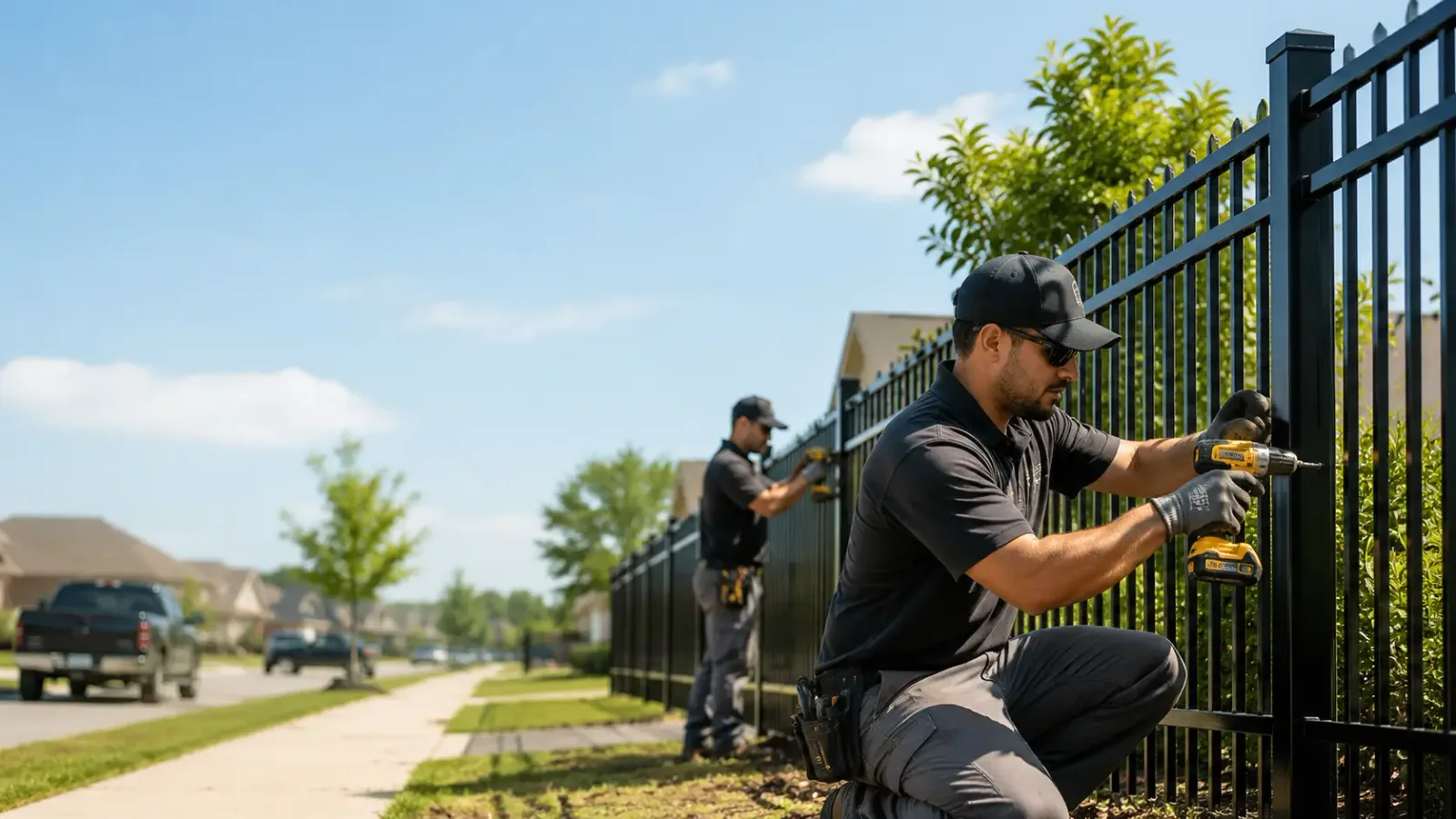 Metal Fence Installation in Perkasie, PA
